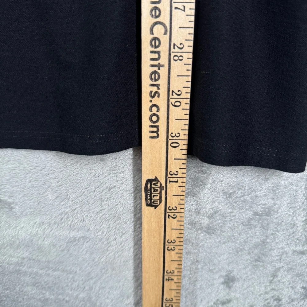Eileen Fisher Dress Black‎ Sleeveless Pockets Casual Neutral Minimalist Size M - Picture 11 of 12